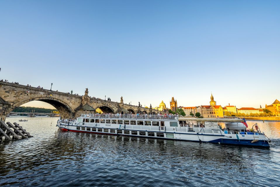 Prague: Vltava River Night Cruise with Buffet - Live Music on Board: Good Vibes Without the Loud Push