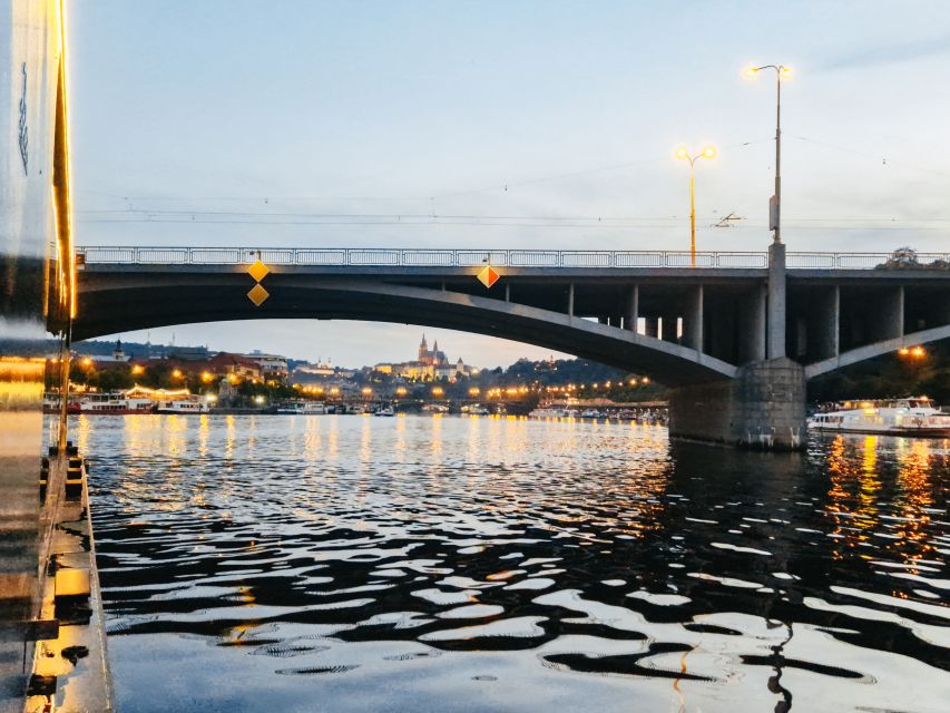 Prague: Vltava River Night Cruise with Buffet - From Čechův Bridge to Prague Castle: The Night Route You’ll See