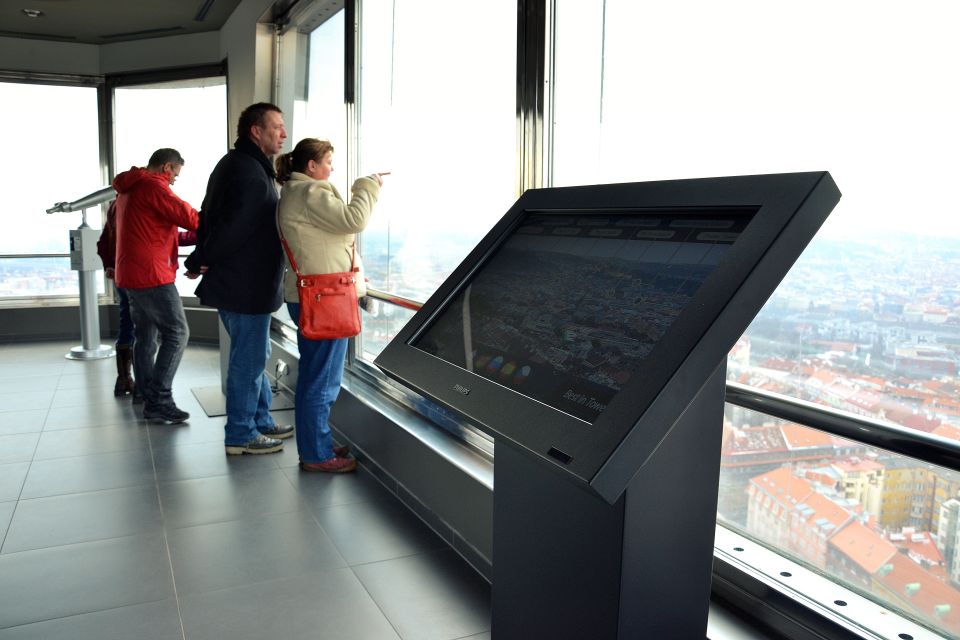 Prague: Žižkov TV Tower Observatory Entry Ticket - World Federation of Great Towers: Learning Without Feeling Like a Lecture