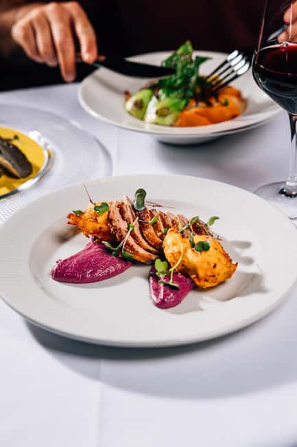 Prague:Breathtaking Cabaret Show with 4-Course Dinner Option - The dinner: 4 courses served with the performance