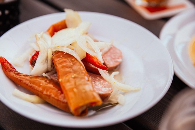 The 10 Tastings of Prague With Locals: Private Food Tour - Stop 3: Zizkov TV Tower, Korbáčik smoked cheese, and wine pairing