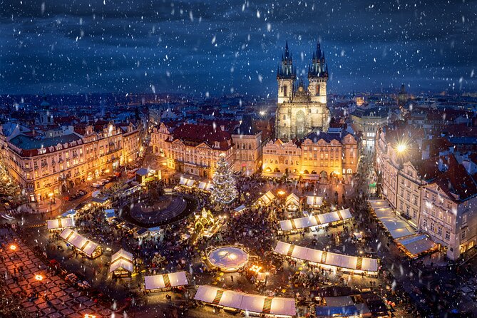 Tour 3 Magical Prague Markets with Locals, Christmas Goodies incl - Old Town Square Christmas Market: Tasting First, Then Looking